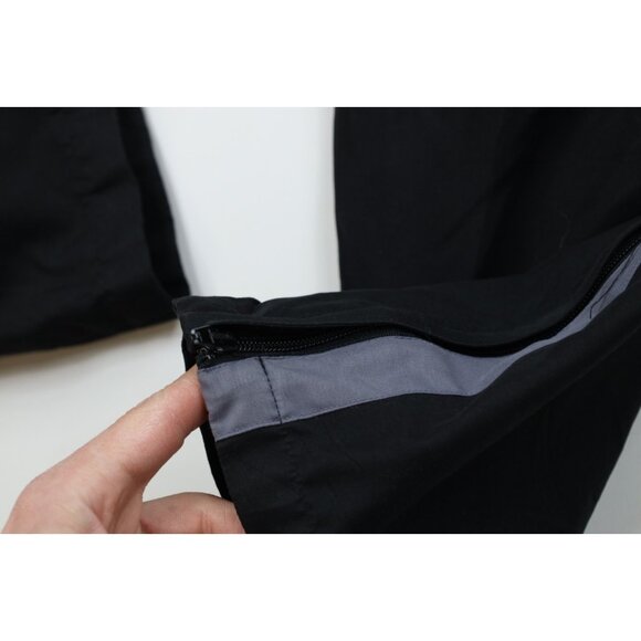 Vintage 90s Champion Mens Medium Faded Spell Out Lined Wide Leg Microfiber Pants - Picture 8 of 15